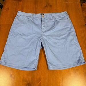 Lee Women's Blue Stretch Cotton Blend Casual Shorts Size 22 Medium